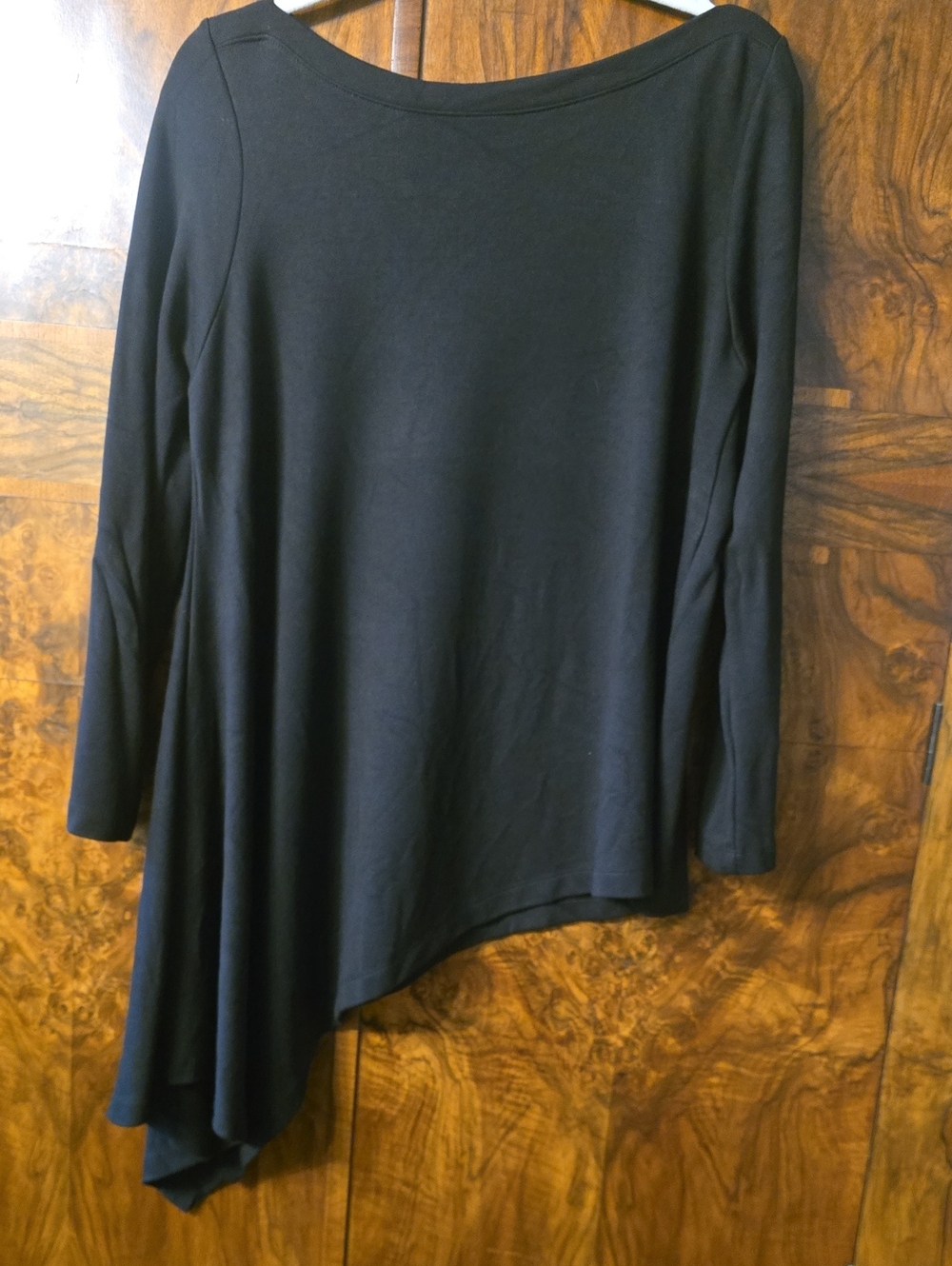 Halogen Asymmetric Long Sleeve Top